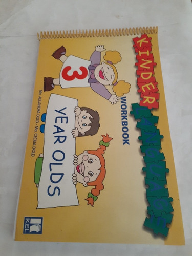 Libro Kinderlanguage. Cartilla. Niños 3 Años. Ma. Alejandra 