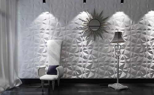 Panel 3D PVC ¿Cómo decorar una paredes 3d para salas?