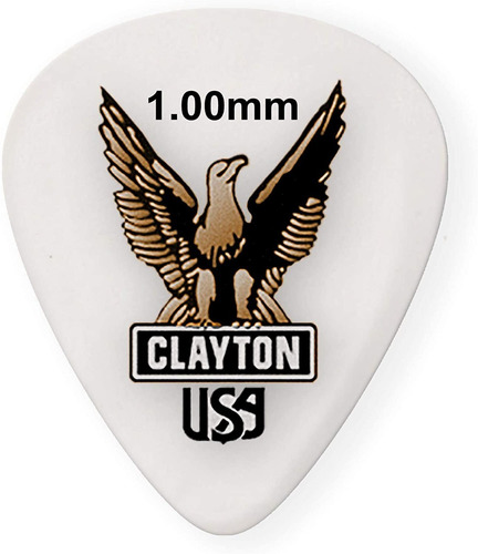 Clayton Puas 1,00mm Acetal/polymer Standard Por 72 Unidades
