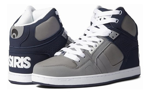 Botitas Osiris Modelo Nyc 83 Gris Azul Nueva Colección