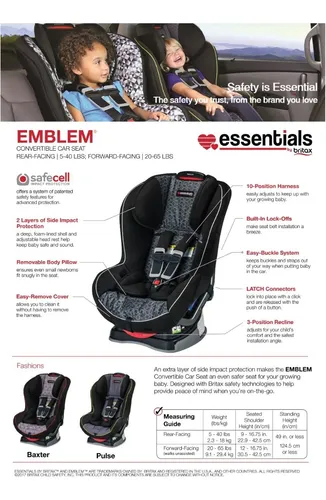 Britax emblem shop baxter