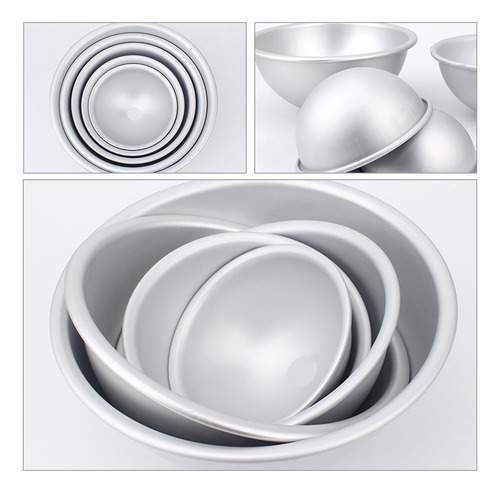 Molde Semicircular Para Tartas Con Forma De Media Bola