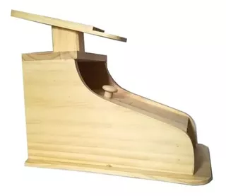 Caja Lustradora De Zapatos En Madera