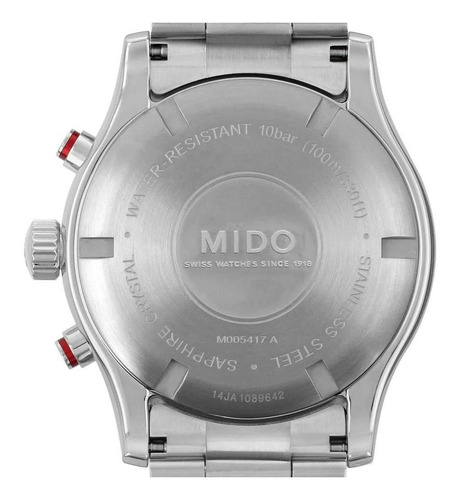 Relógio Mido - Multifort Cronógrafo - M005.417.11.031.00
