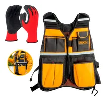 Comprar Chaleco Porta Herramientas Ingco Htvt0901 Ajustable Multiuso