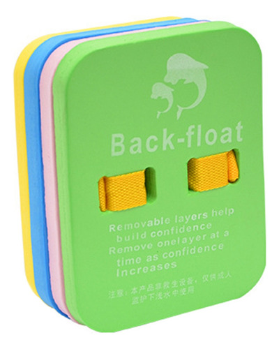 Cinturón De Entrenamiento De Seguridad Back Float Con Ajuste