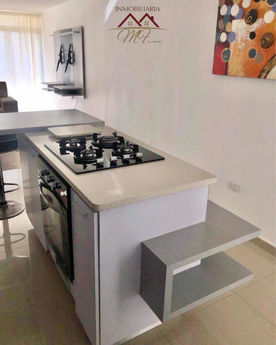 Imagen 4 de 14 de Bello Apto. 71,50mts. 2 Habs/2 Baños. Amoblado. Oportunidad!