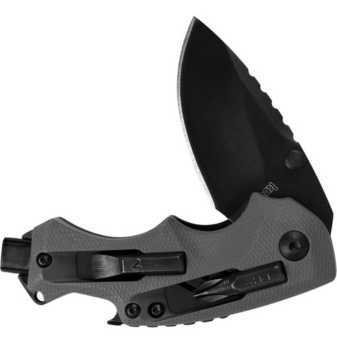 Navaja Shuffle Diy Liner Lock Gray Kershaw