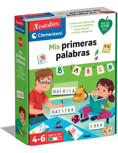 Juego Didáctico Mis Primeras Palabras Vocabulario Montessori