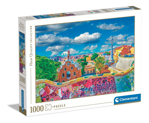 Rompecabezas Park Guell Barcelona 1000 Pz Clementoni Gaudi