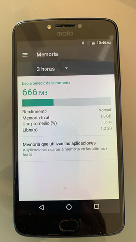 Moto E4 Plus 16gb 2gb Ram - Libre - Precio X 2 Azul Marino (Usado)