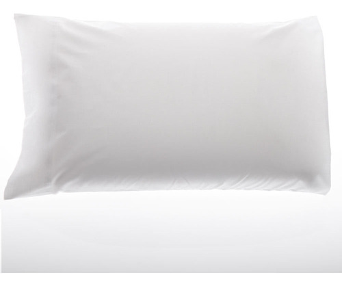 Funda De Almohada King Size Línea Egipcia Blanco