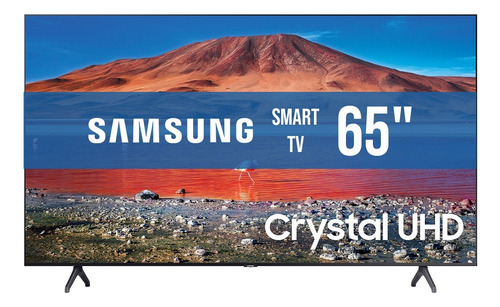 Smart TV de 65" Samsung Series 7 QN65TU700D con pantalla LED 4K - Excelente (Reacondicionado)