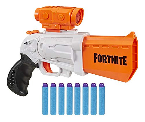 Nerf Fortnite Sr Blaster - Acción De Martillo De 4 Dardos - 