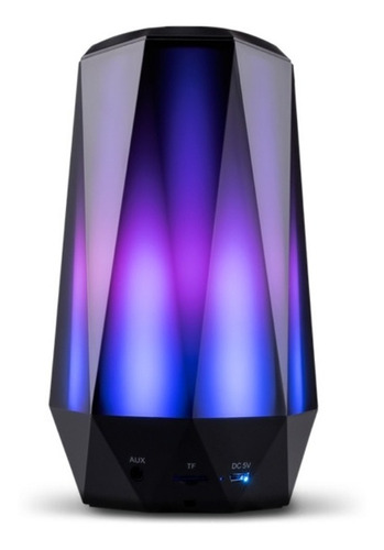 Parlante Bluetooth Fullenergy Cristal Portátil Con Luces Led