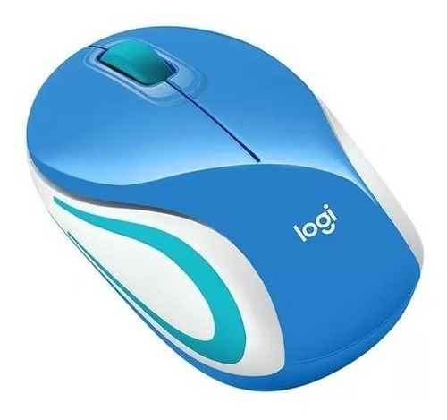 Wireless Mini Mouse M187 Azul Logitech