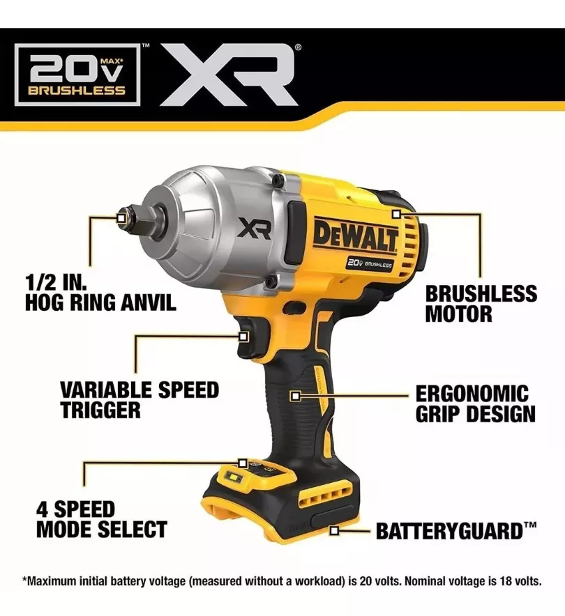 Tercera imagen para búsqueda de pistola de impacto dewalt