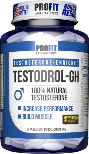 Pré Hormonal Testodrol - Gh 60comp - Profit Labs