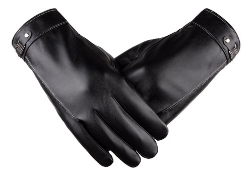 Guantes Cálidos De Invierno For Hombre Con Forro De Lana,