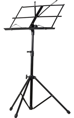 Suporte Para Partitura Altura Ajustavel Sp100 Preto Hayonik