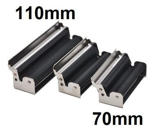 Bolador De Cigarro Fácil Metal 70mm 110mm Enrolar Erva Fumo