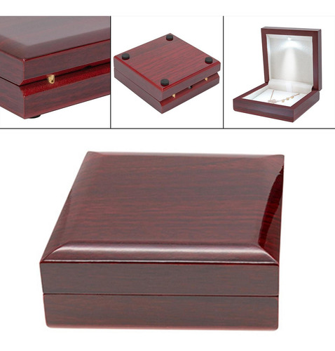 Elegante Collar De Luz Led Caja De Regalo Proponer Caja De