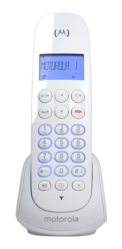 Imagen 1 de 4 de Teléfono Motorola  M700W inalámbrico - color blanco