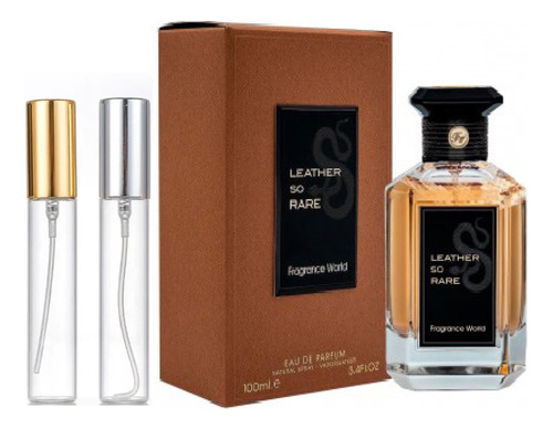 10 Mililitros De Leather So Rare Edp Fragrance World Decant