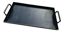 Comprar Plancha Chivitera Hierro Lisa 2 Fuegos 50x30 Parrilla Y Gas