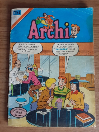 Cómic Archie 14x20 Número 132 Epucol Novaro 1978