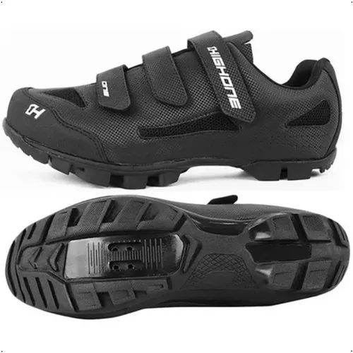 Sapatilha Ciclismo Mtb High One 3 Velcro Bike Promo o Cores