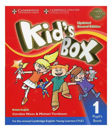 Kids Box Level 1 Pupils Book, De Caroline Nixon., Vol. N/d. Editora Cambridge, Capa Mole Em Inglês, 2017