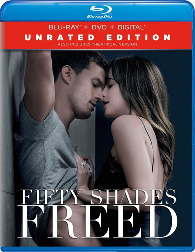 Blu Ray Fifty Shades Freed Sombras Grey 3 Dvd