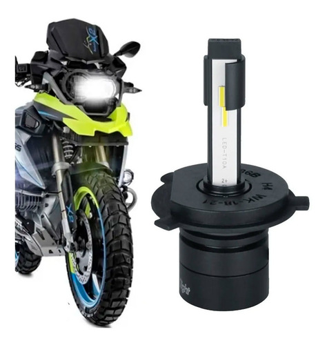 Imagem 1 de 4 de Lâmpada Led Moto H4 Nano 6000k 3600lm S14-m Shocklight