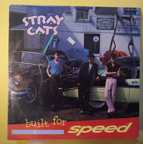 Stray Cats Built For Speed Vinil Lp Importado Sellado