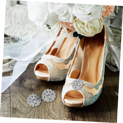 Bridal 24 Piezas Hebilla De Diamantes De Imitación Botones