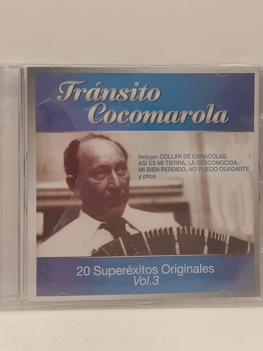 Tránsito Cocomarola 20 Super Éxitos Originales Vol3 Cd Nuevo