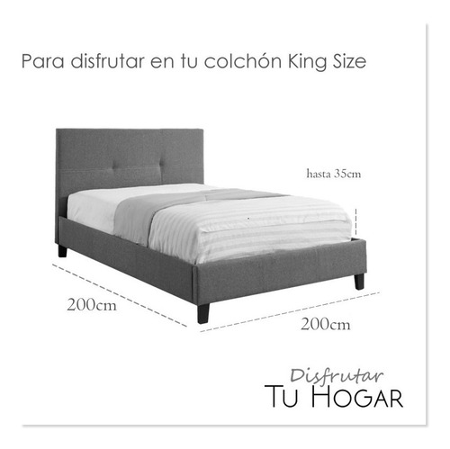 Imagen 4 de 7 de Sabanas King Size 2x2 M 400 Hilos Algodon Pima Oregon
