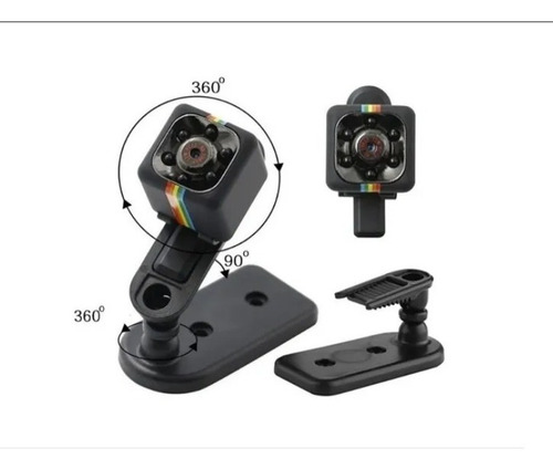 Imagem 4 de 10 de Mini Camera Espiã Sq11 Sensor De Movimento Dvr Visão Noturna