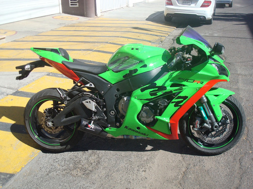 Imagen 1 de 11 de Kawasaki Zx10r 2017 Verde Unika Importada Extras Motomaniaco