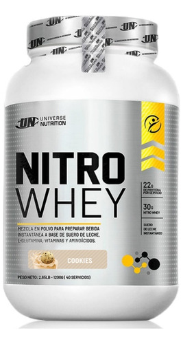 Nitro Whey 1.1kg ¡ Delivery + Envio Gratis !