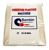 Comprar Cobertor Plastico Pintor Pvc  3 X 3 Mts