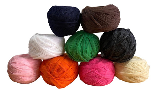 Totora De Tul Surtido De Colores ¡ovillada Por 5kg! Multicolor