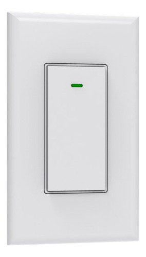 Interruptor Inteligente Pared Nexxt Nhe-s100 1 Botón Wifi Color Blanco