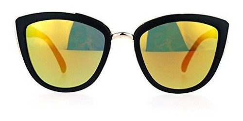Gafas De Sol Ojo De Gato Espejo Colorido -producto-