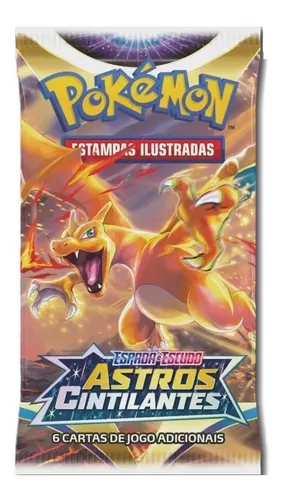 Cartinha Pokémon Box C/36 Booster Espada E Escudo 216 Cartas