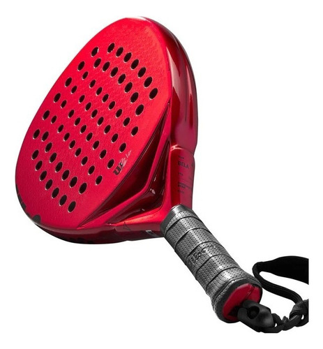 Raquete de padel Bela Team V2 Wilson cor preta/vermelha
