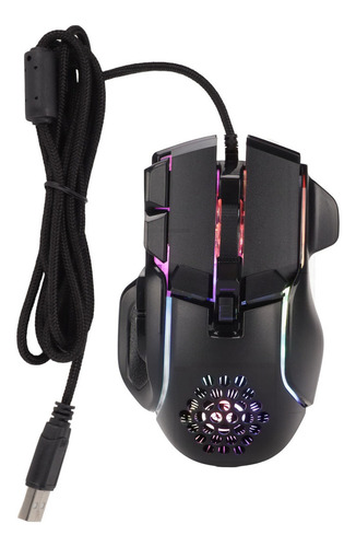 St Mouse Mecânico Com Fio, 13 Efeitos Rgb, Nível