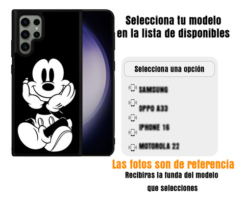 Funda + Extra Para Samsung (todos) Miickey Mouse Samsung A51