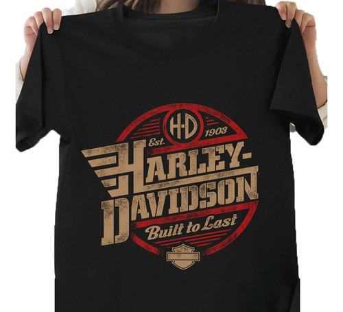 Harley Davidson Camiseta De Motocicleta Para Hombre 